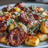 Sheet Pan Gnocchi with Sausage