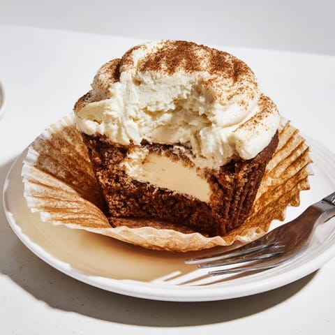 Savory chai spices blend perfectly in these creamy muffin cheesecake cups, ideal for dessert.  