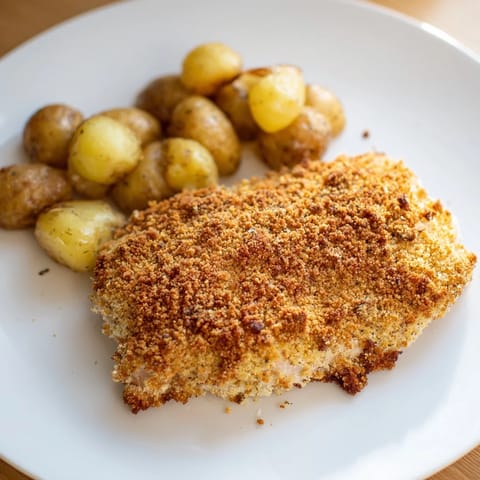Crispy Parmesan Chicken Potatoes