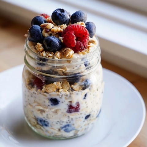 Creamy Overnight Oats Jars