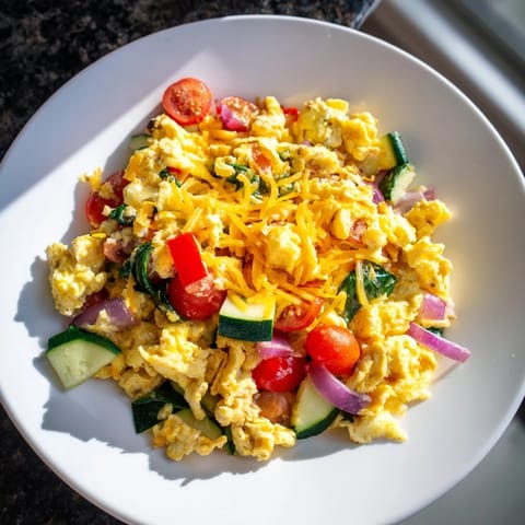 Egg Veggie Sheet Scramble