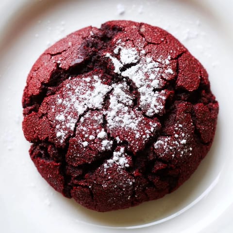 Red Velvet Chocolate Crinkle