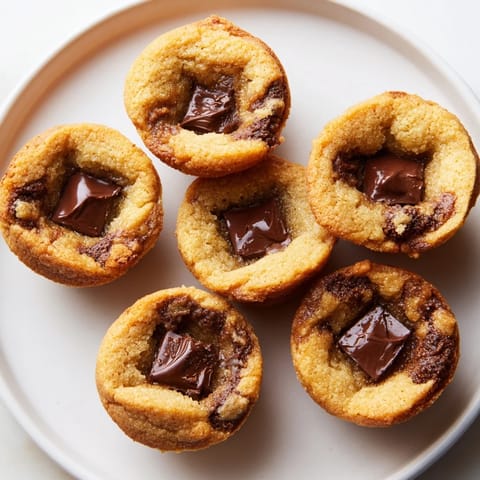 Air Fryer Gooey Cookie Cups
