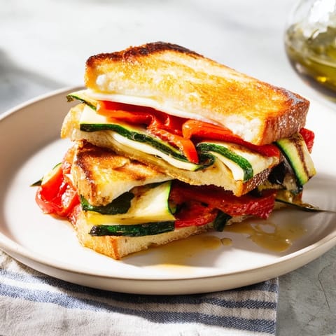 Sheet-Pan Roasted Veggie Caprese