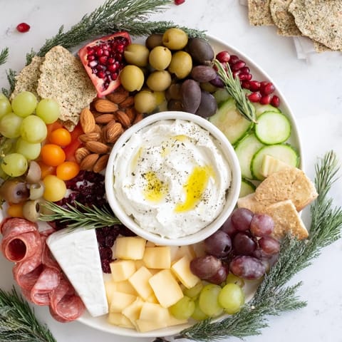 Evergreen wreath board arrangement