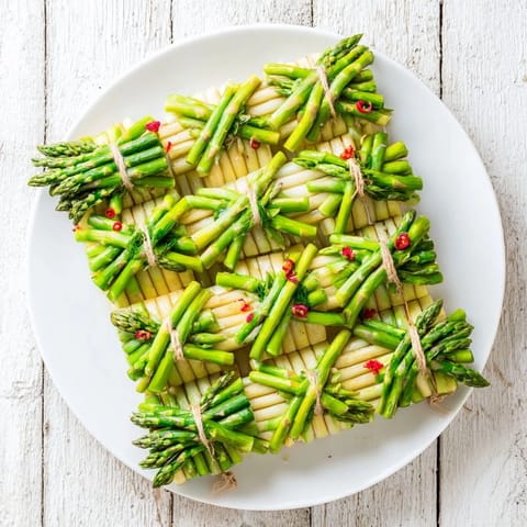 Botanical Lattice with Asparagus