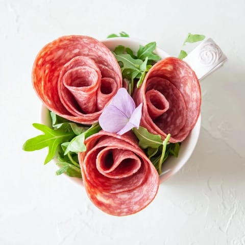 Victorian Tea Rose Appetizer