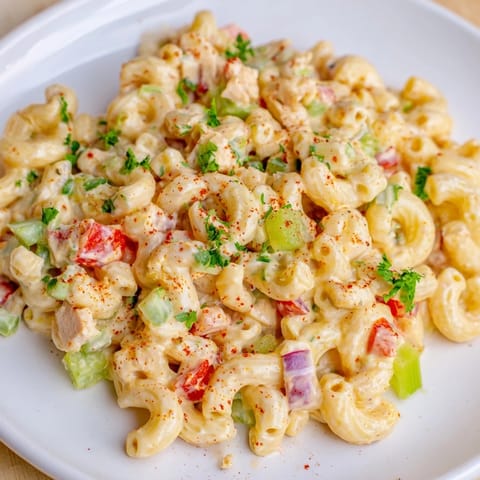 Chicken Macaroni Holiday Salad