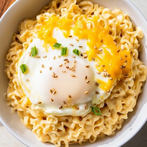 Instant Cheese Ramen Bowl