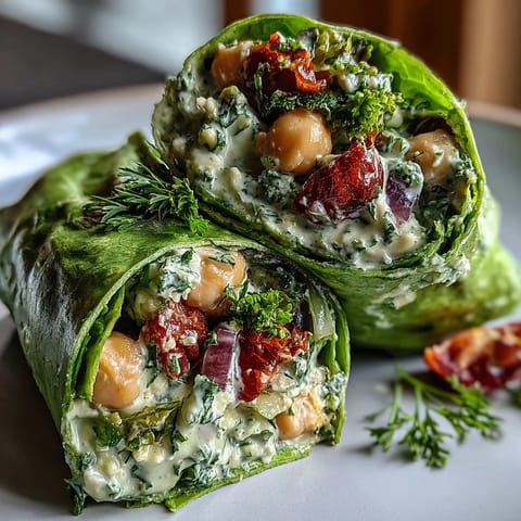 Fresh Spring Clean Avocado Chickpea Salad wrapped in crunchy lettuce shells, a vibrant vegan lunch bursting with creamy avocado and zesty dressing.