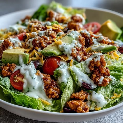 Healthy Easy Taco Salad Bowls