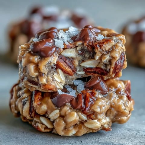 Wholesome no-bake oat bites with peanut butter and chocolate chips, rolled into perfect bite-sized snacks.  