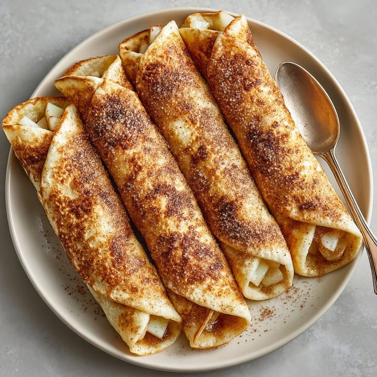 Enjoy delicious Fall Cinnamon Sugar Dessert Wraps: buttery and cinnamon-spiced, perfect for sharing on a cozy night.
