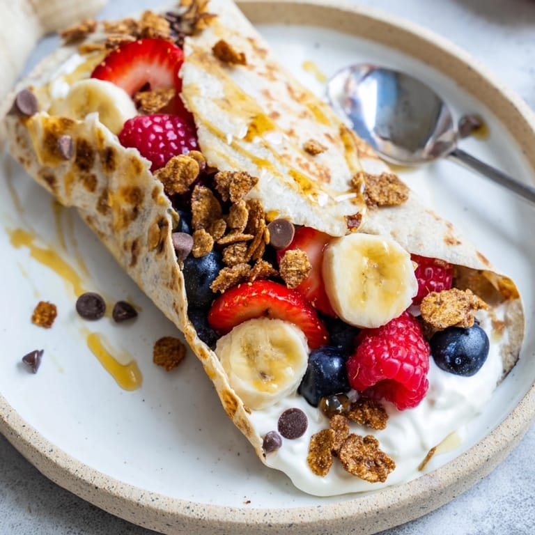 Easy Cinnamon Toast Crunch Breakfast Wraps recipe: A sweet, kid-friendly, ten-minute breakfast.