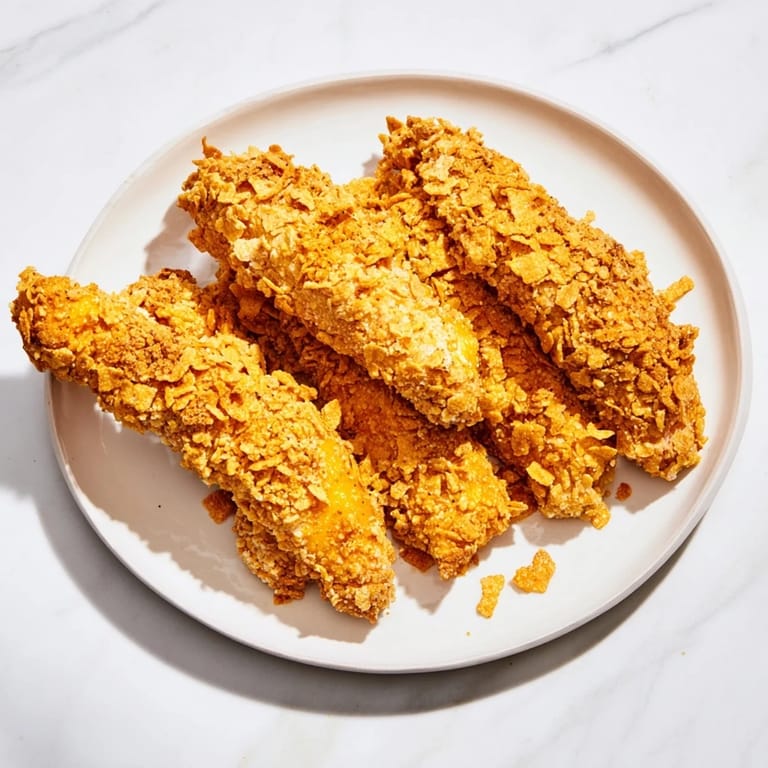 These easy-to-make crispy onion chip chicken tenders offer a delicious, flavorful and quick meal for the family.