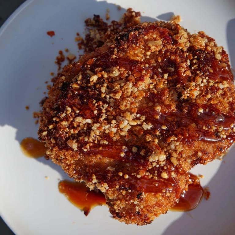Imagine irresistible Hot Honey Crispy Chicken Thighs, perfectly fried and coated in sweet, spicy honey.