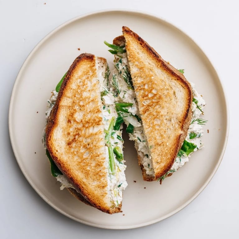 A delicious whipped feta spring grilled cheese served with cucumber slices, capturing the crispy texture and fresh herbs.