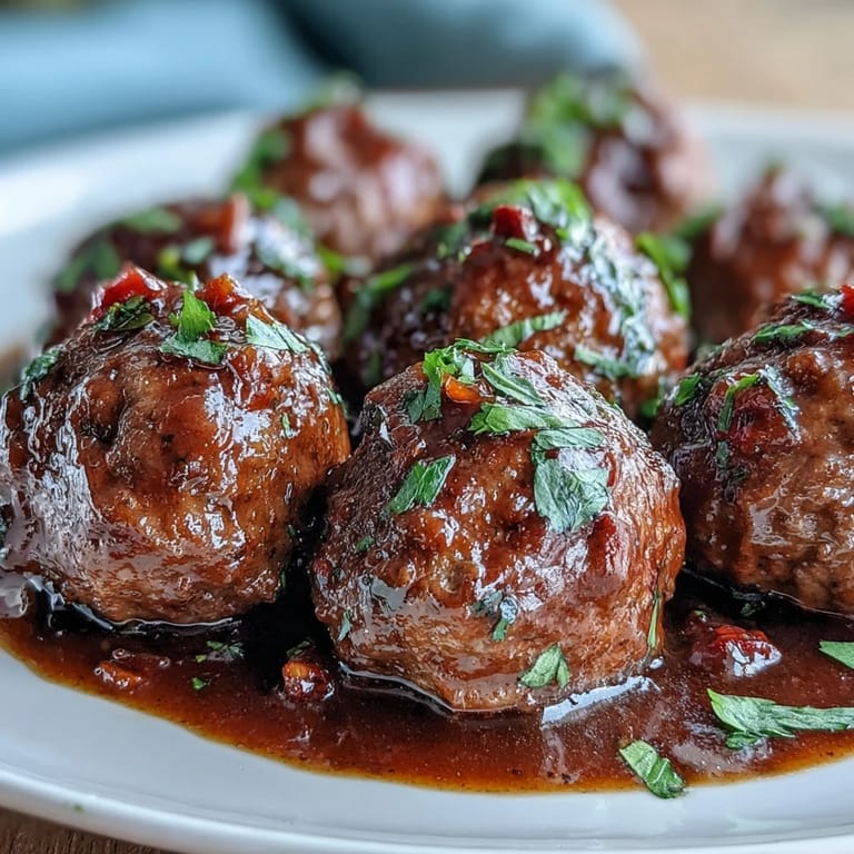 Savory Crockpot Mississippi Meatballs simmered to perfection in a creamy, tangy sauce with ranch seasoning, au jus mix, and pepperoncini for bold flavor.