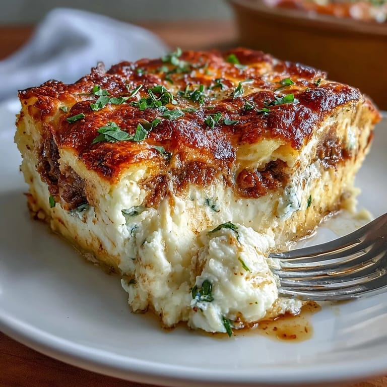 Classic Shepherds Pie with Cauliflower Mash Topping: tender vegetables and rich lamb are topped with smooth cauliflower mash for a modern, satisfying meal.