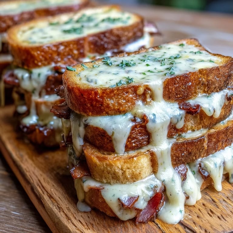Crispy toasted Budget-Friendly Croque Monsieur, stacked high with ham and savory béchamel.