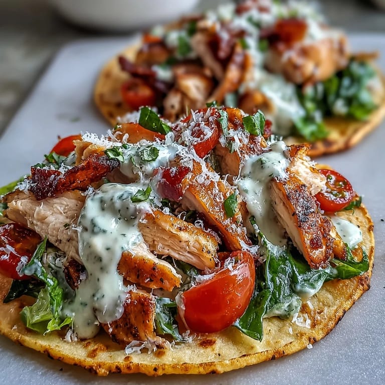 Enjoy these easy Caesar Salad Smash Tacos, a gourmet weeknight delight.